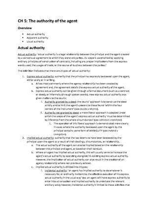 CH 11 notes - CH 11: The transfer of property and risk Overview ...