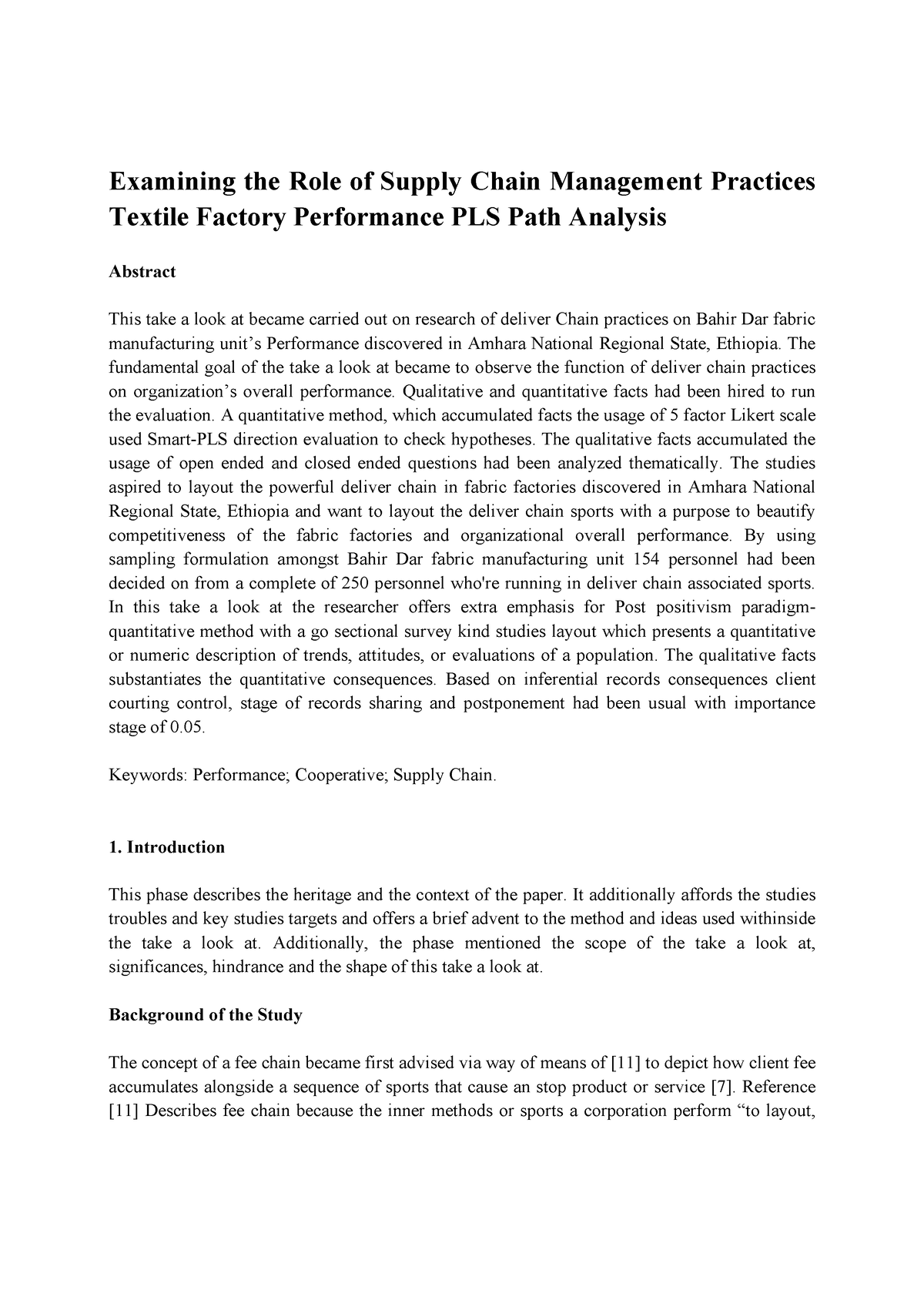 examining-the-role-of-supply-chain-management-practices-textile-factory