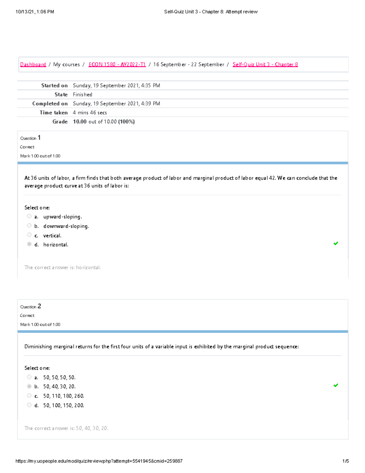 Economics, Principles and Practices – Unit 3, Chapter 8, Sections 1