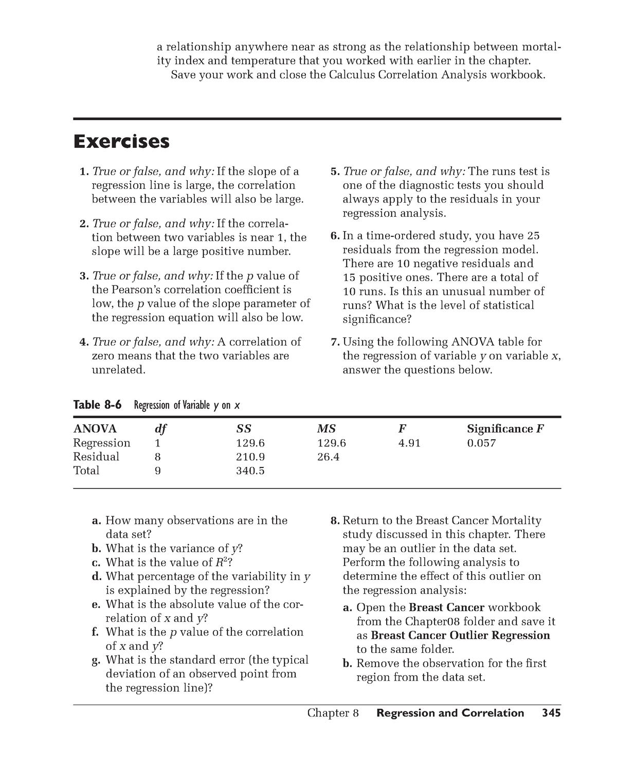 Data Analysis With Microsoft Excel (49) - Chapter 8 Regression And ...