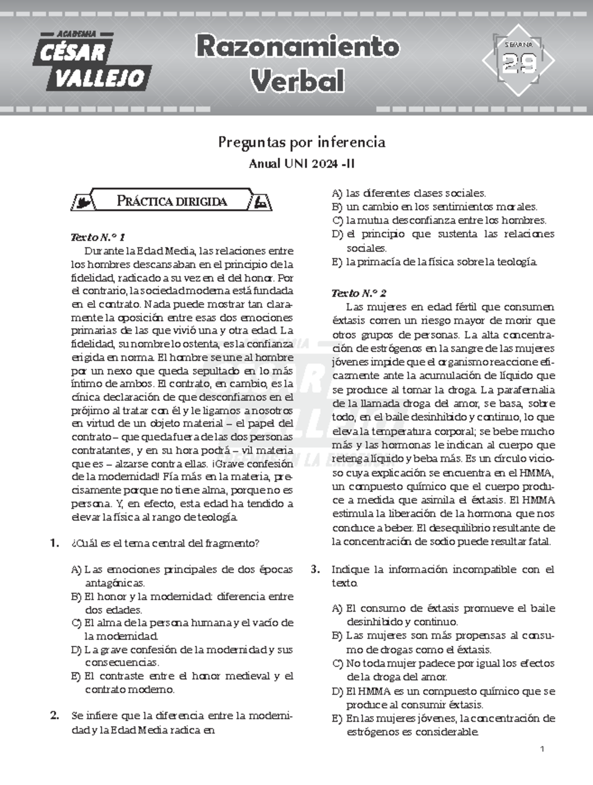 RV ACV Dir Sem29 - practicas - Anual UNI Razonamiento P ráctica ...