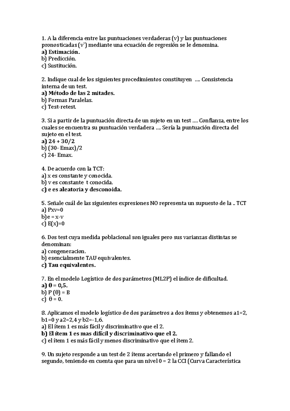 Examen Teorico 2 Psicometria Ucjc Studocu
