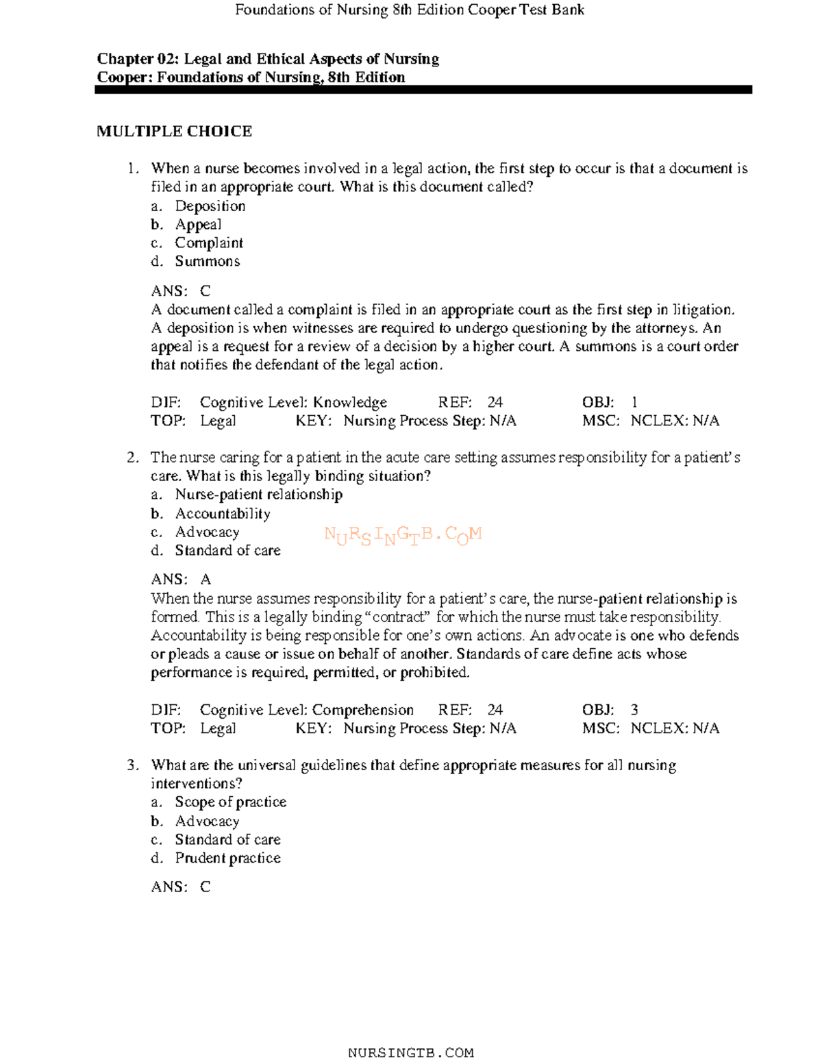 ch-2-foundations-test-ch-2-nursingtb-chapter-02-legal-and-ethical