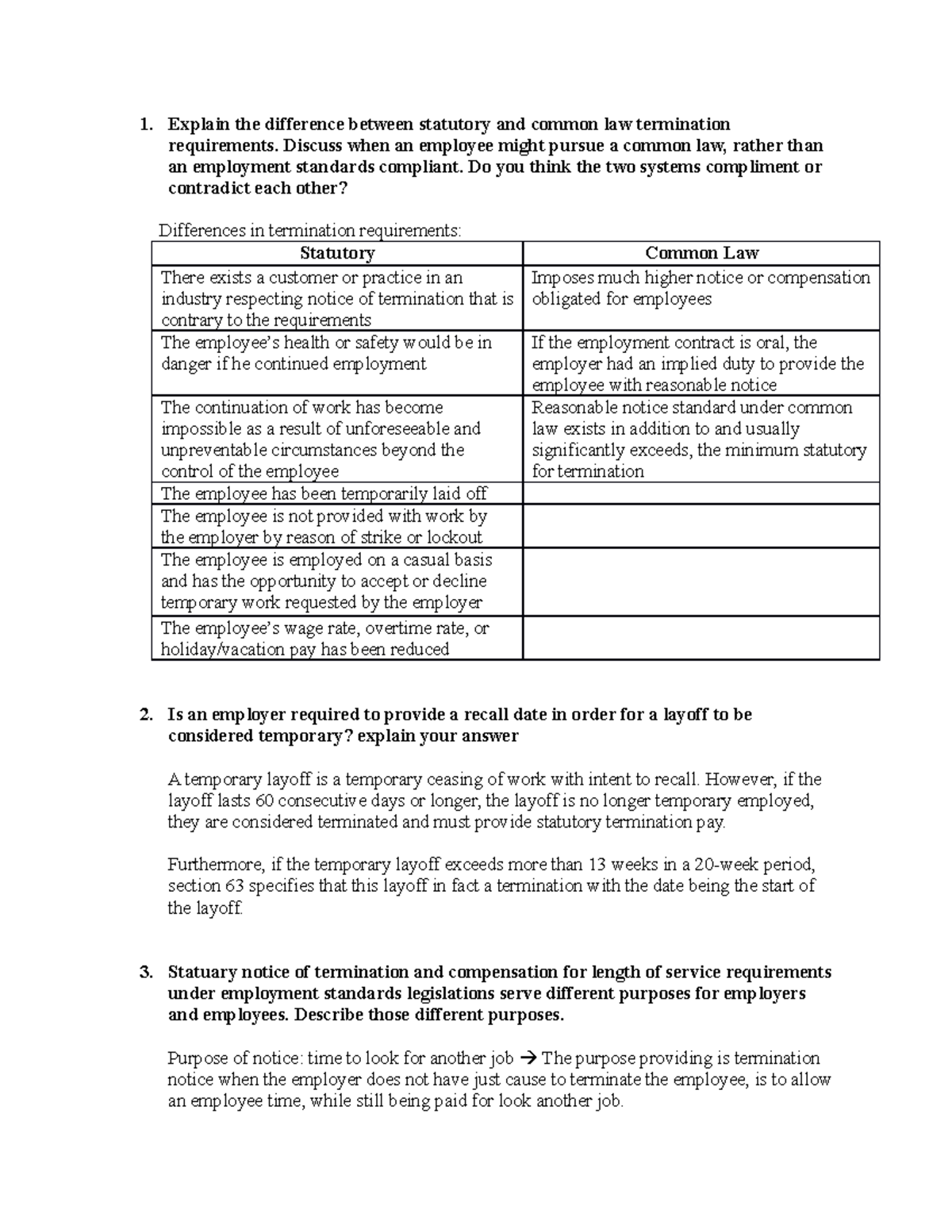 Chapter 14 Questions 1 4 1. Explain the difference between
