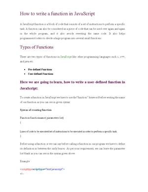 Java Script Cheatsheet Code With Harry - JavaScript Basics Set of ...