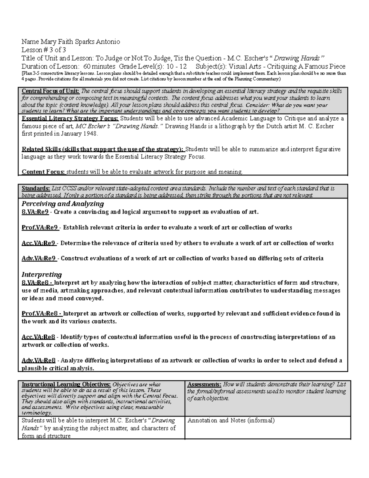 visual-art-lp-critidue-a-piece-of-art-academic-language-ed-tpa-lesson