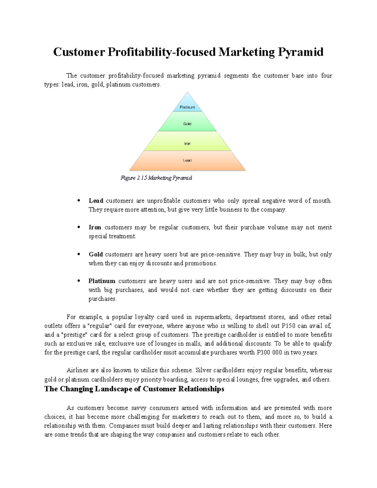 Customer Profitability - Customer Profitability-focused Marketing ...