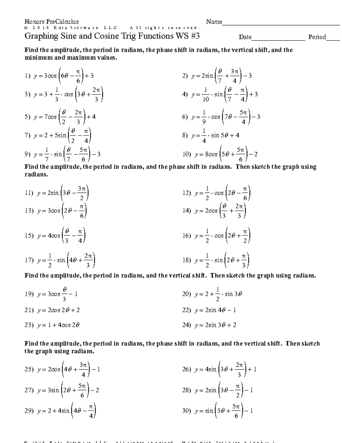 graphing-sine-and-cosine-trig-functions-ws-3-honors-precalculus