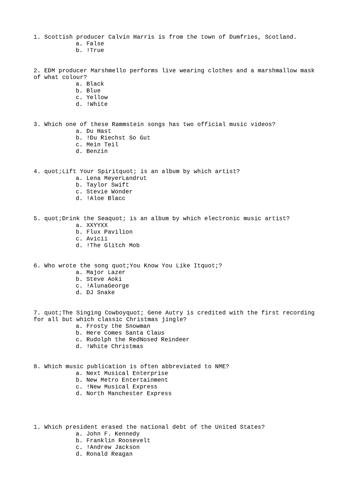 PHIL132 Diagram 10 - timed timed timed - Scottish producer Calvin ...