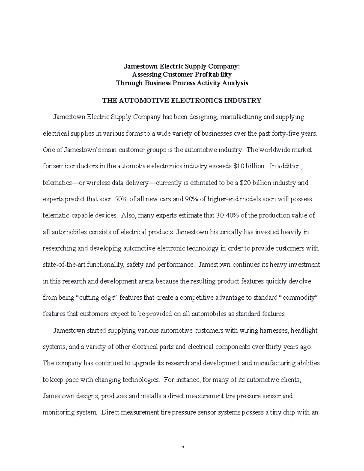 ACC711 Jamestown Case 2023 Jamestown Electric Supply Company