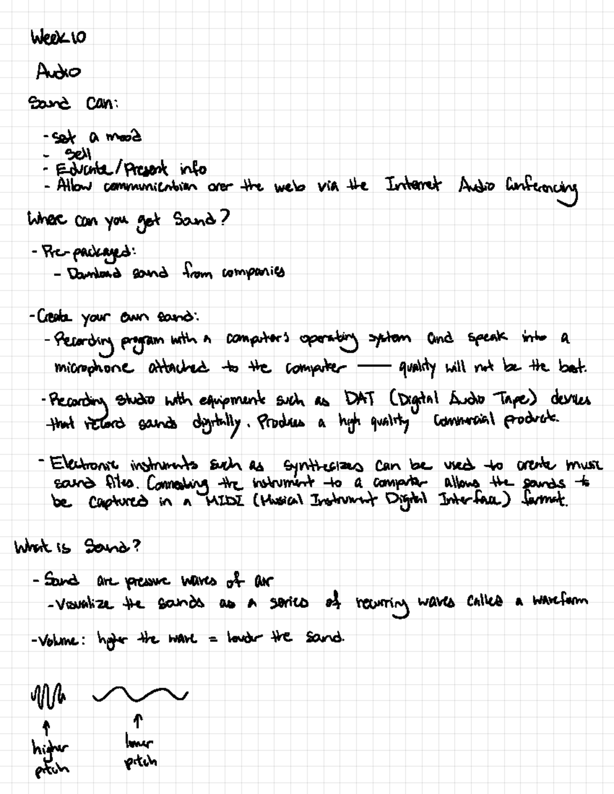 Comp Sci+1033+Week+10+Notes - Week 10 Ardic Sand Can: set a mod -sell ...