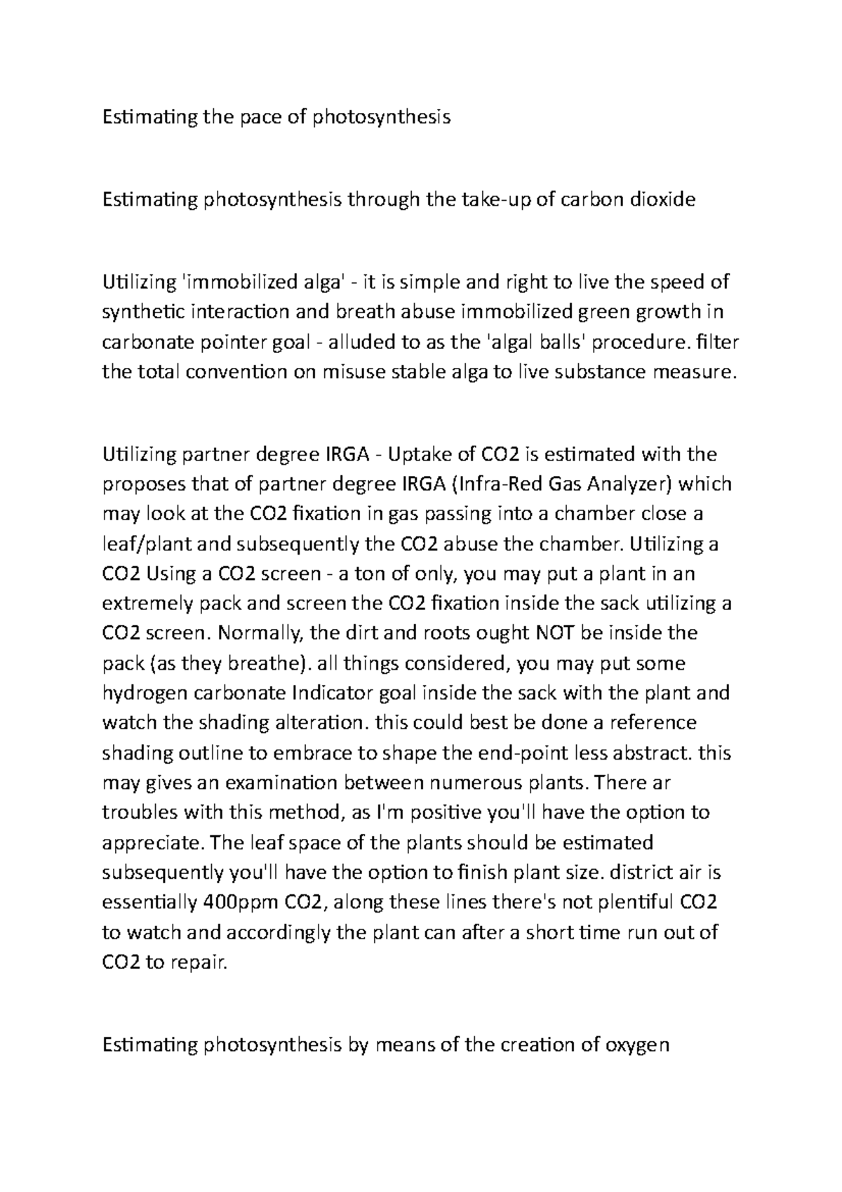 measuring-the-rate-of-photosynthesis-estimating-the-pace-of