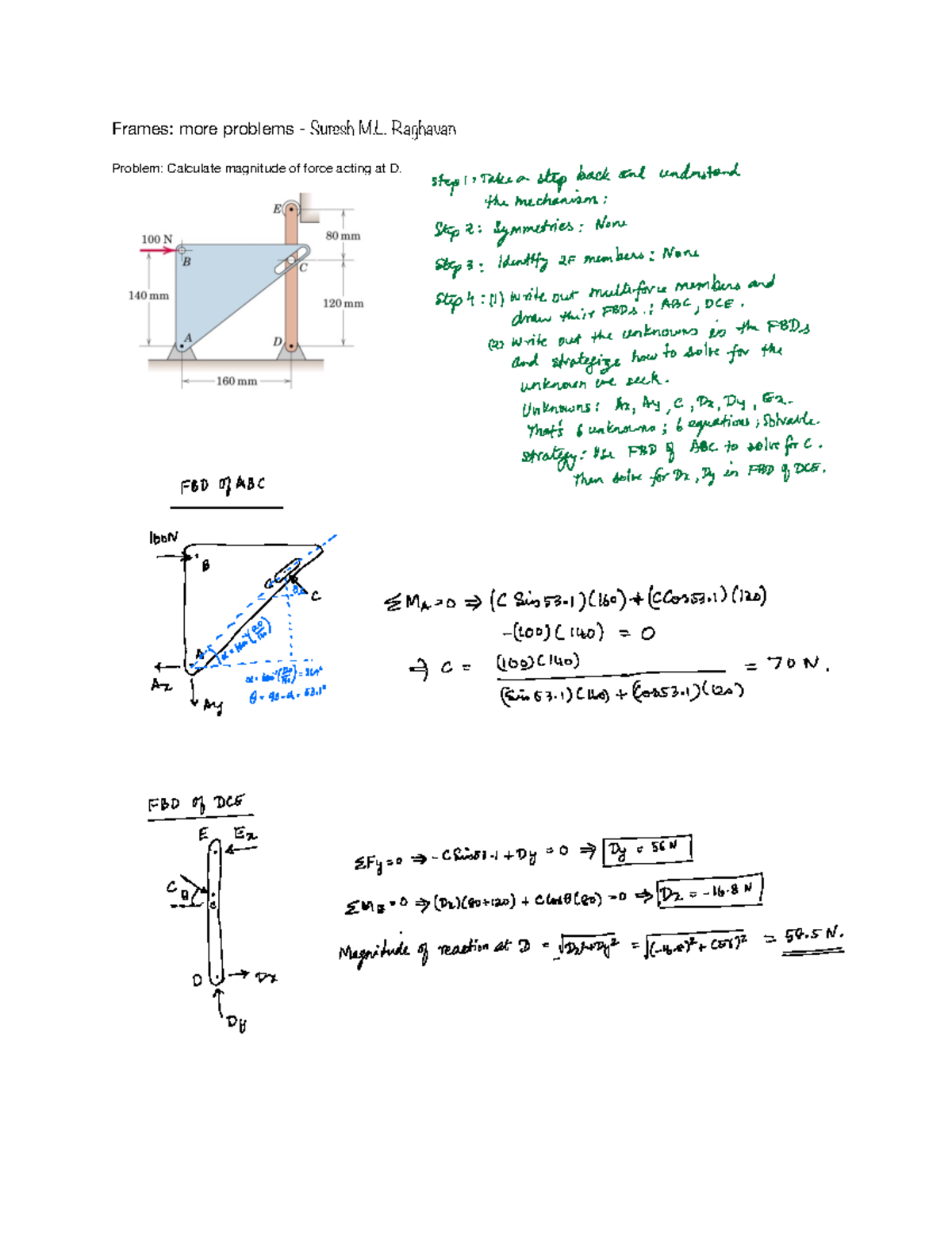 Frames-more problems (F19) - Frames: more problems - Suresh M. Raghavan ...