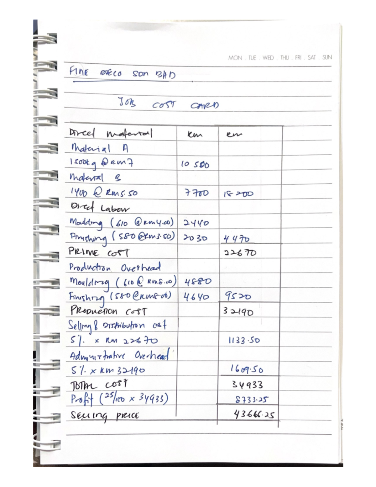 Tutorial Answer Maf451 Cost And Management Accounting Studocu Tutorial Answer Maf451 Cost And Management Accounting Studocu