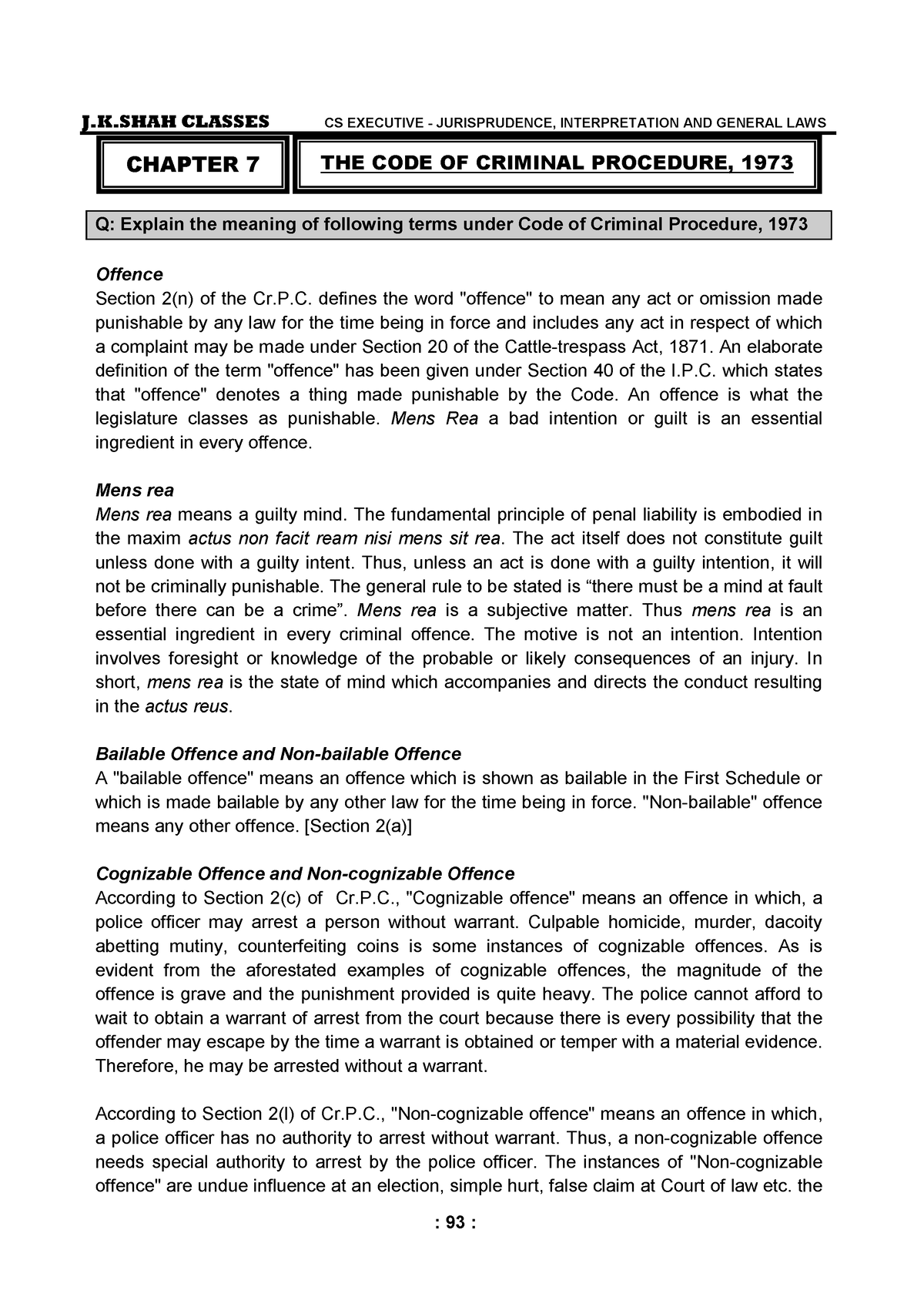 chapter-7-q-explain-the-meaning-of-following-terms-under-code-of