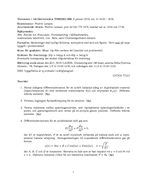 Exempel Teorifragor HT2021 - Exempeluppgifter Teoridel Tentamen 202 1 ...