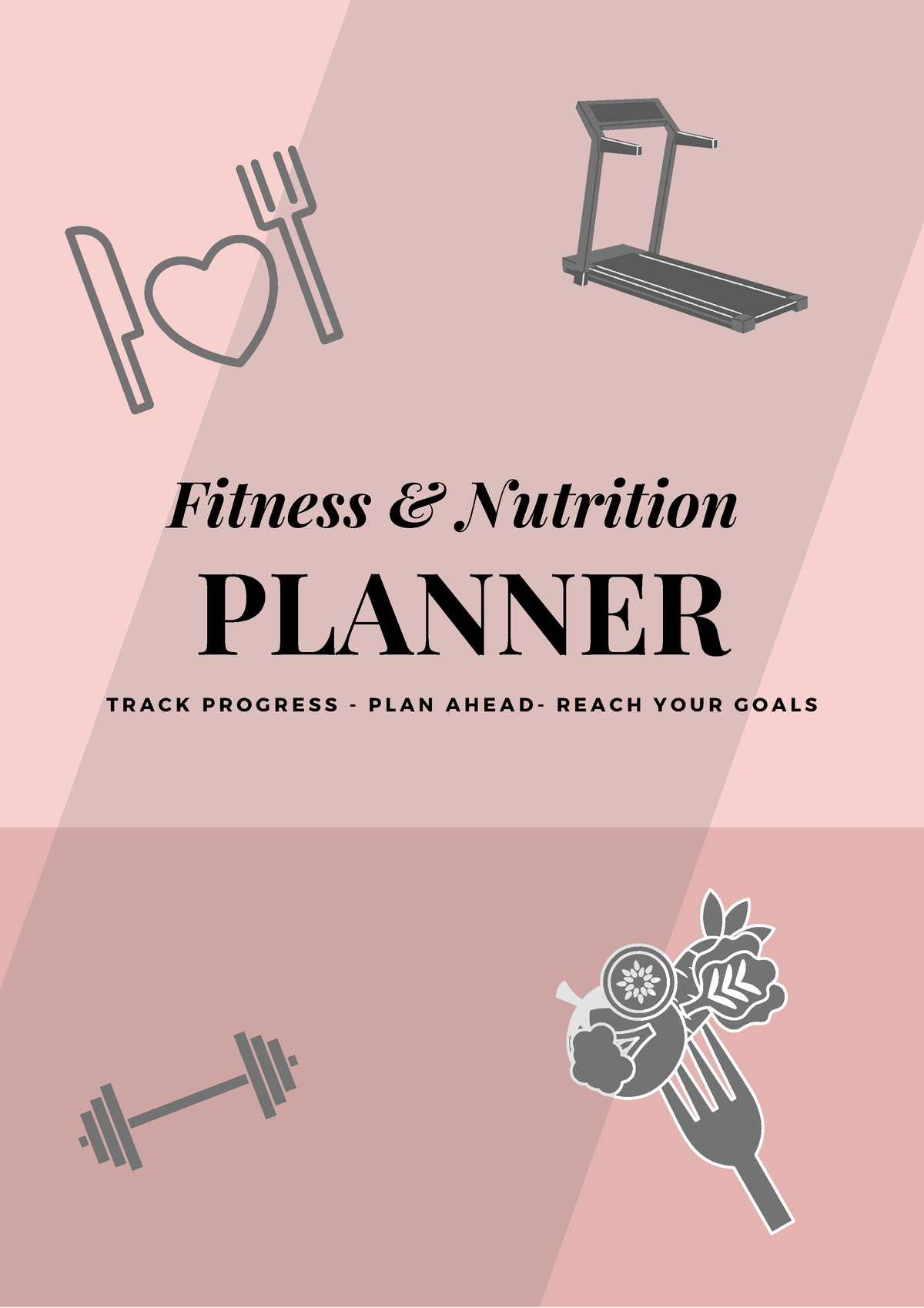 Fitness And Nutrition Tracker - PLANNER Fitness & Nutrition ####### T R ...