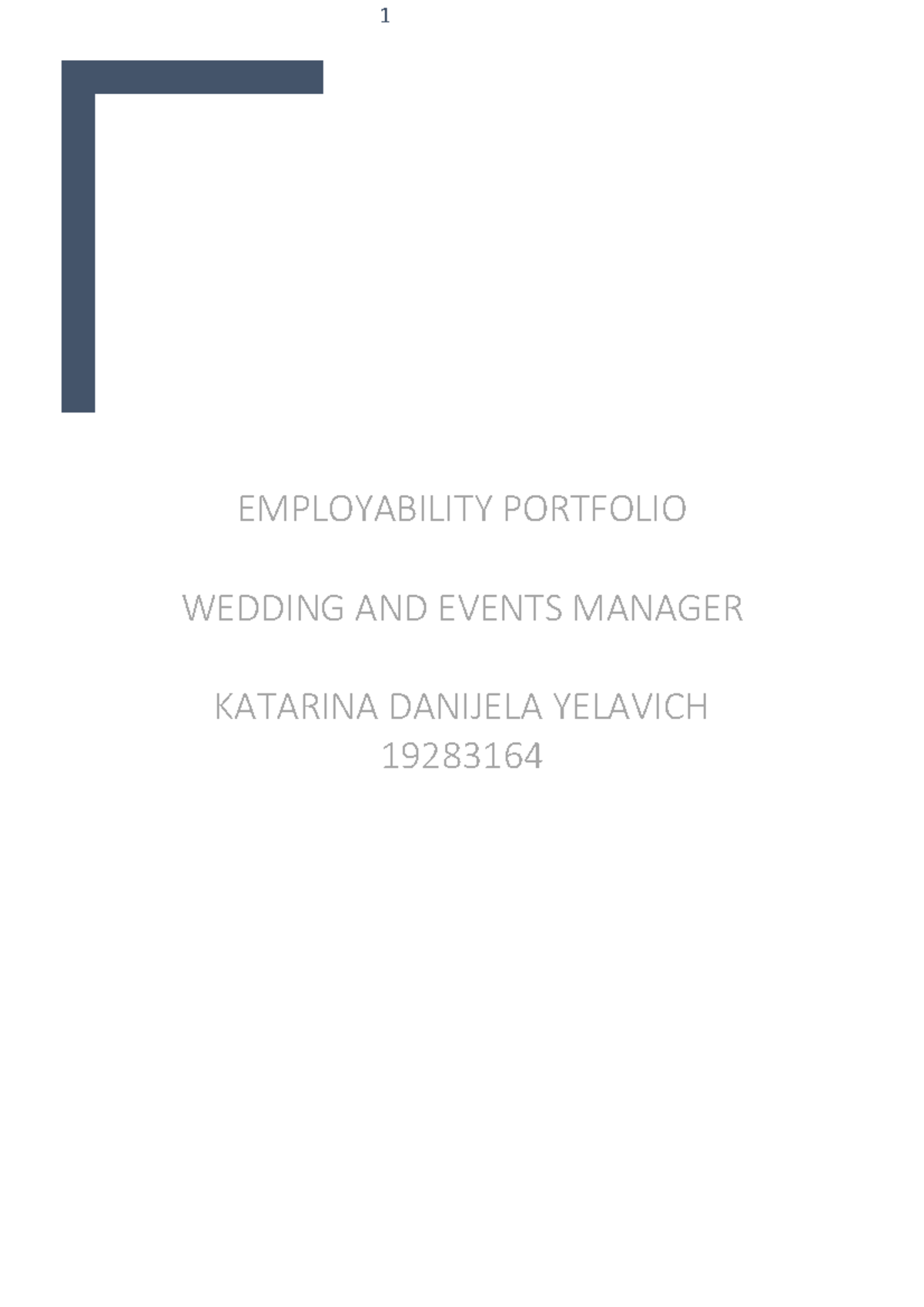 Employability Portfolio - Warning: TT: undefined function: 32 ...
