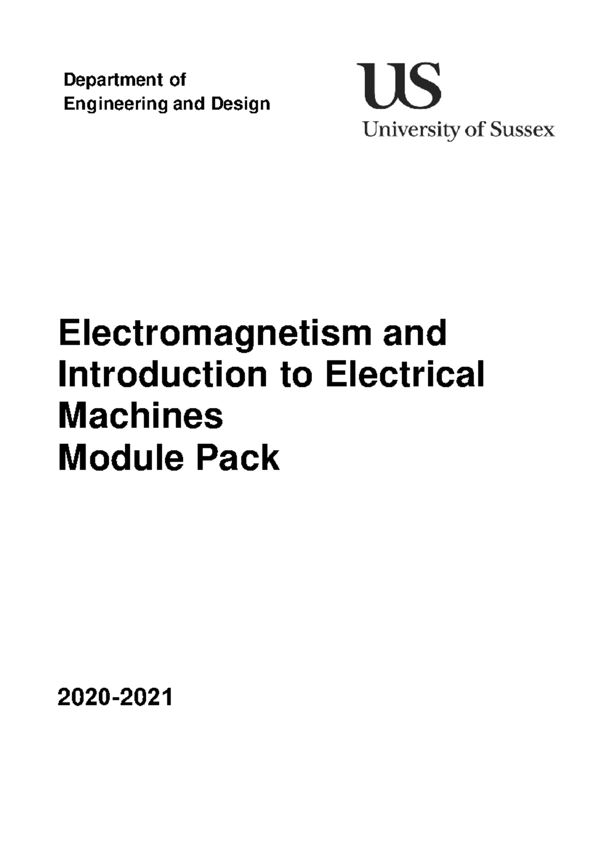 Em2021Module Pack - dccwscsdacwdcwsd - Department of Engineering and ...