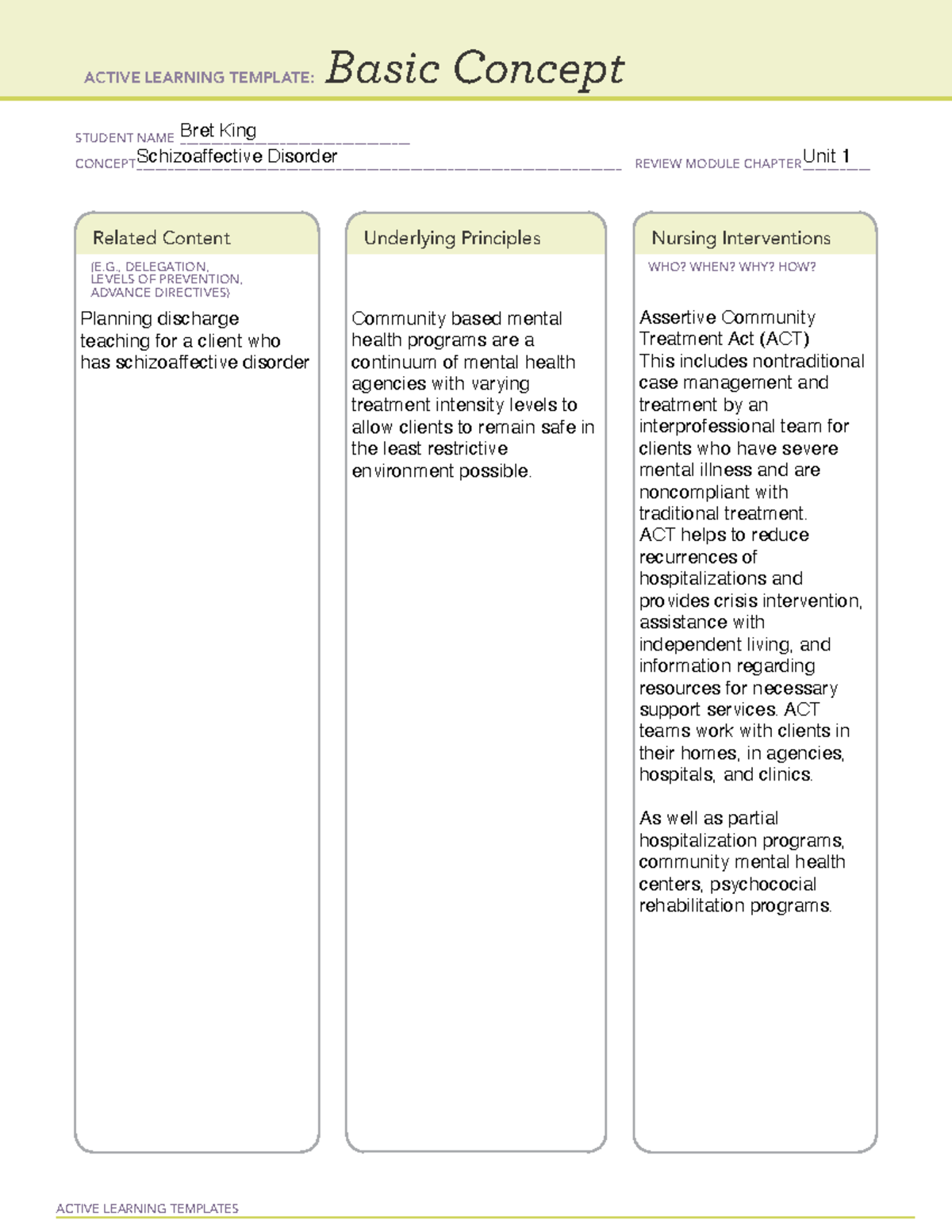 ATI topic 4 HM - ATI Template - RNUR 134 - ACTIVE LEARNING TEMPLATES ...