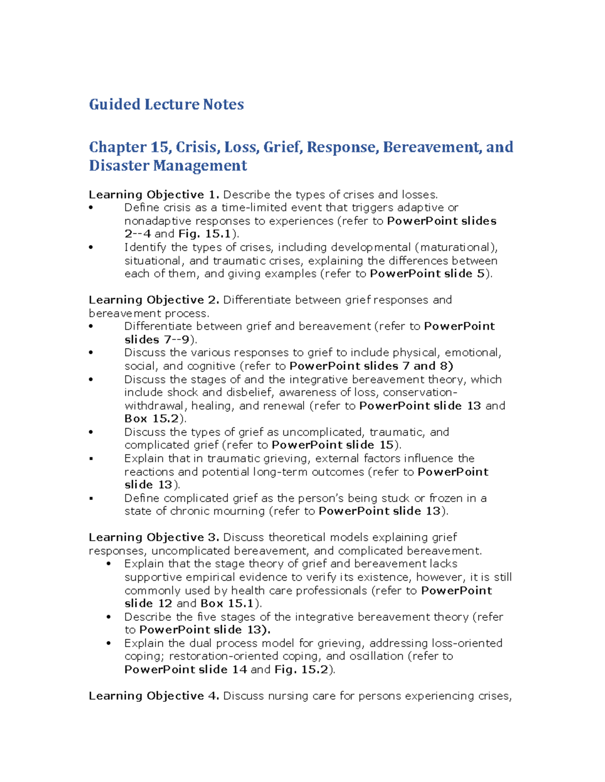Boyd Ess 2e Guided Lecture Notes Chapter 15 - Guided Lecture Notes ...