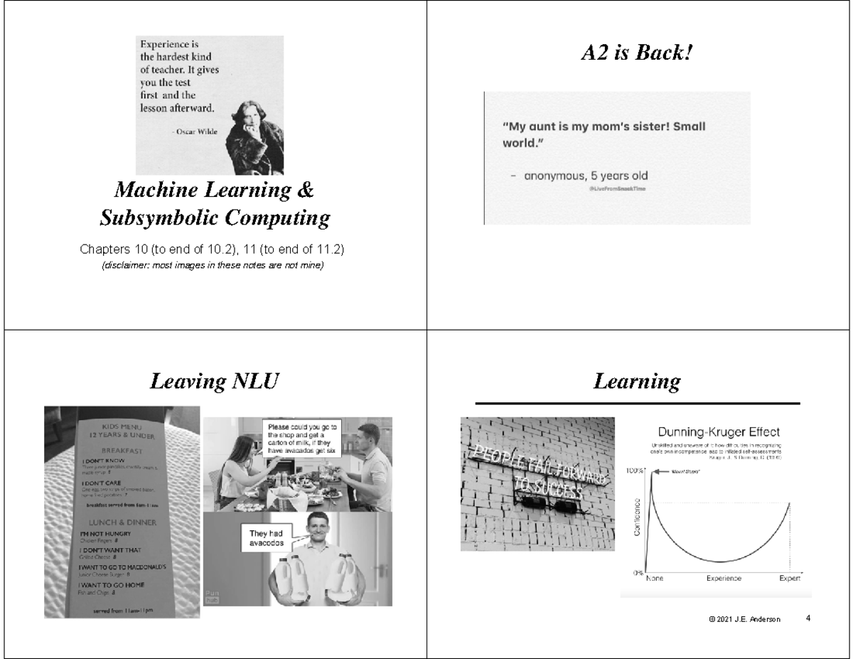9Learning- notes - Machine Learning & Subsymbolic Computing ...