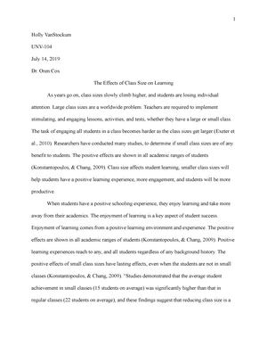 unv 104 topic 3 expository essay outline