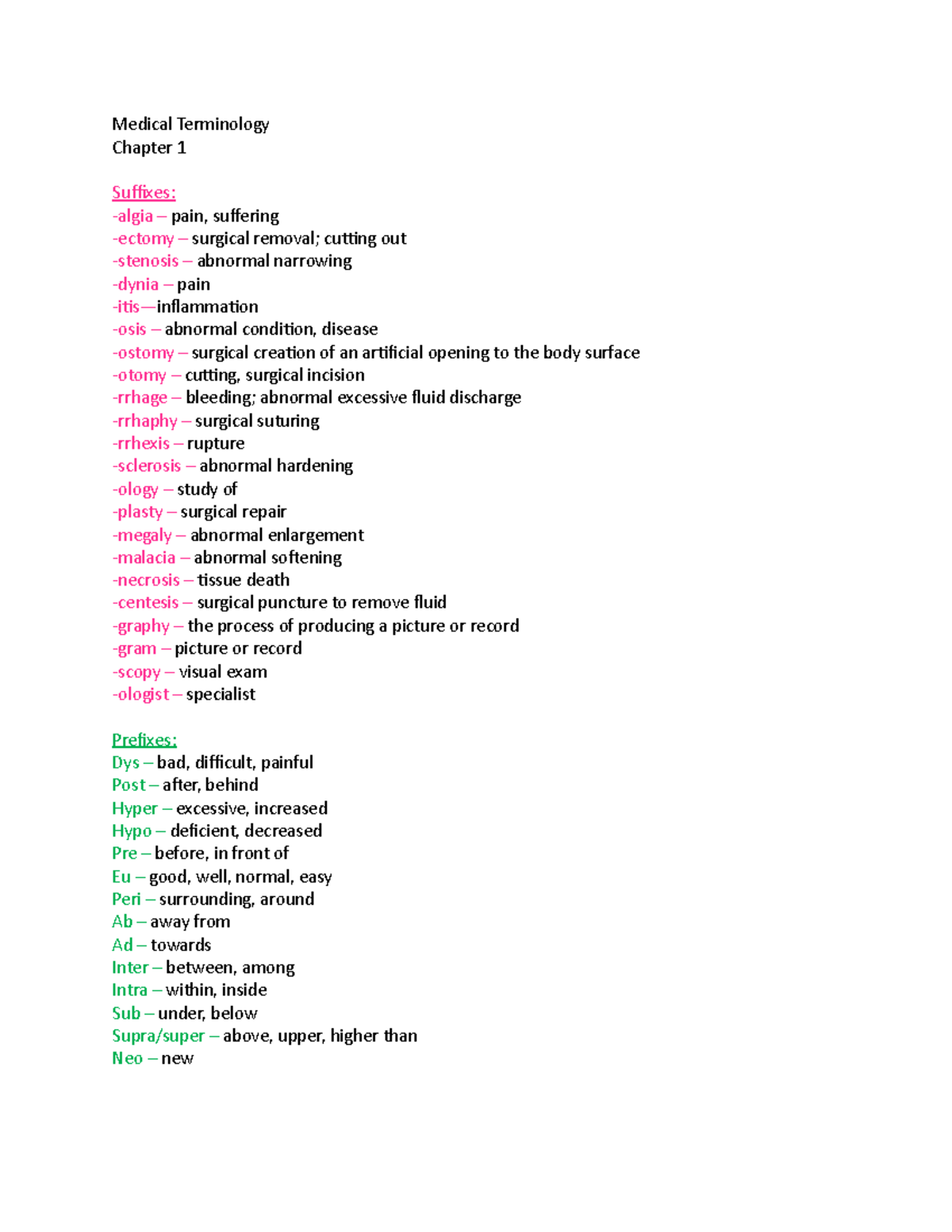 medical-terminology-ch-1-medical-terminology-chapter-1-suffixes