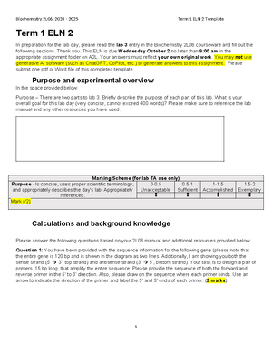 Term 1 ELN1 - Jessica Li - ELN1 - Term 1 ELN 1 Please read the lab 1 ...
