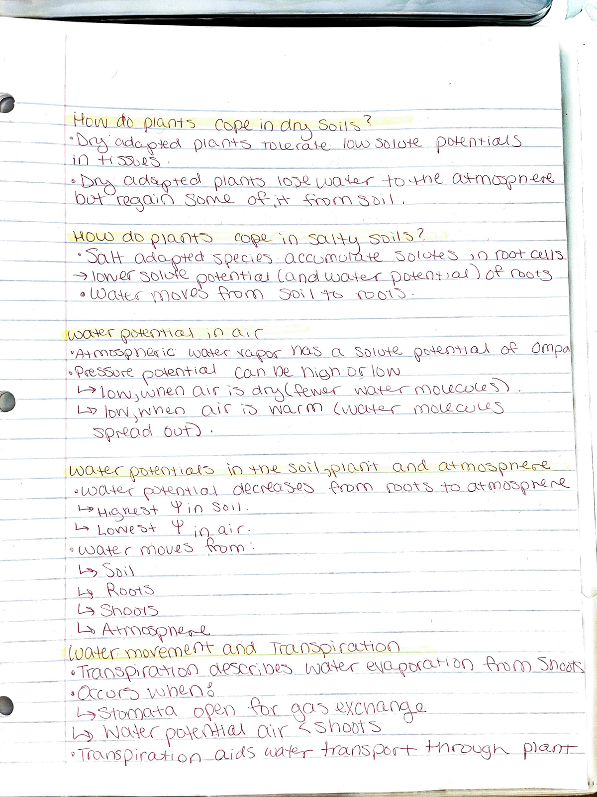 Chapter 35 lecture notes. - BI 112 - r• W I I I I ( I I I - Studocu