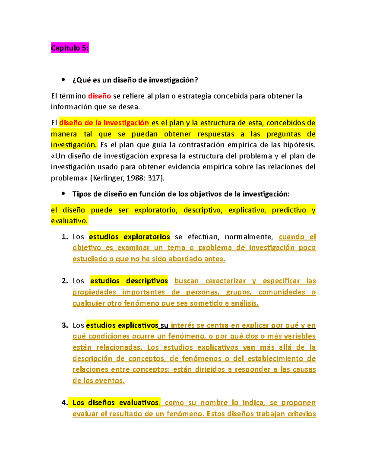 Guia de metodologia - djso - Capitulo 5: ¿Qué es un diseño de ...