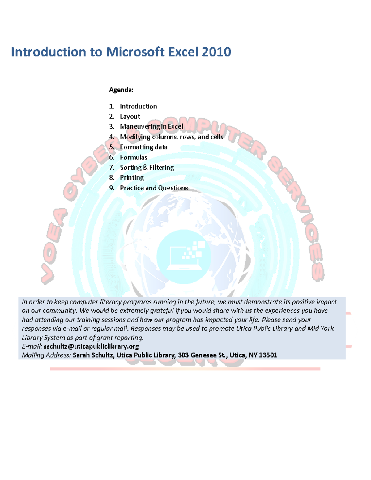 Excel notes PDF 2 - THIS IS A SUMMARY CONTENT AND THE INTRODUCTION TO ...