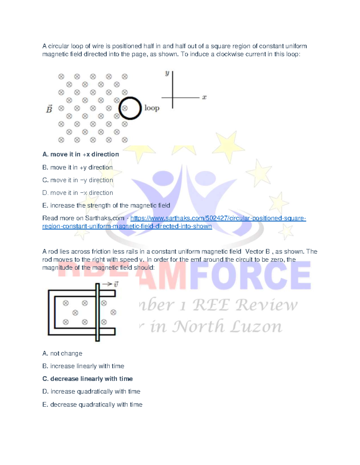 Inbound 3053500803347684998 - A circular loop of wire is positioned ...