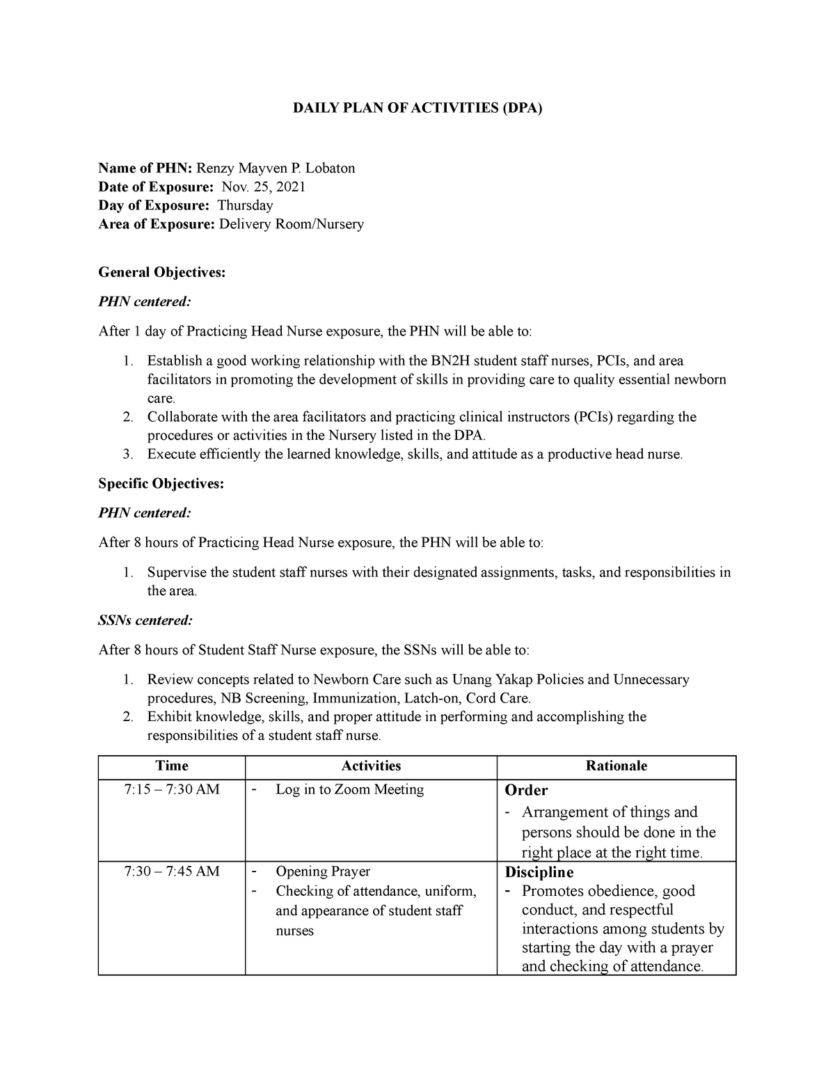 daily-plan-of-activities-as-practicing-head-nurse-daily-plan-of