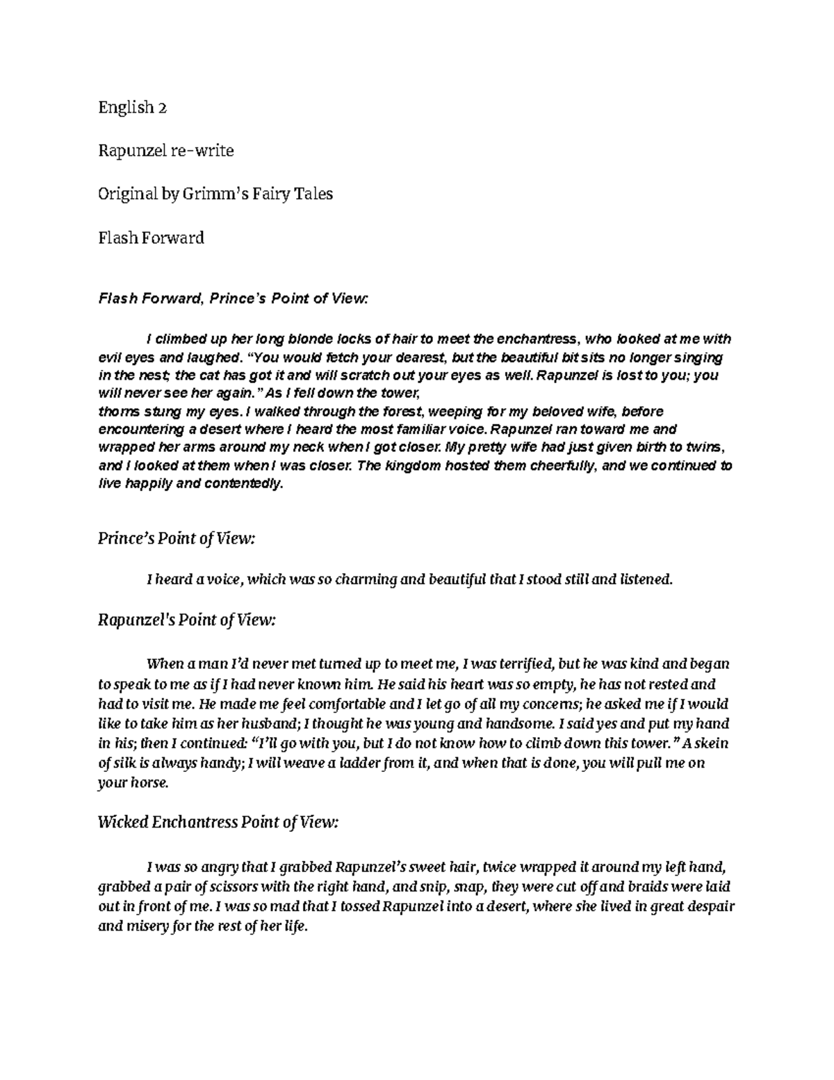 1.07 Alternate Plot Structures Mya Zoboroski-Thomas - English 2 ...