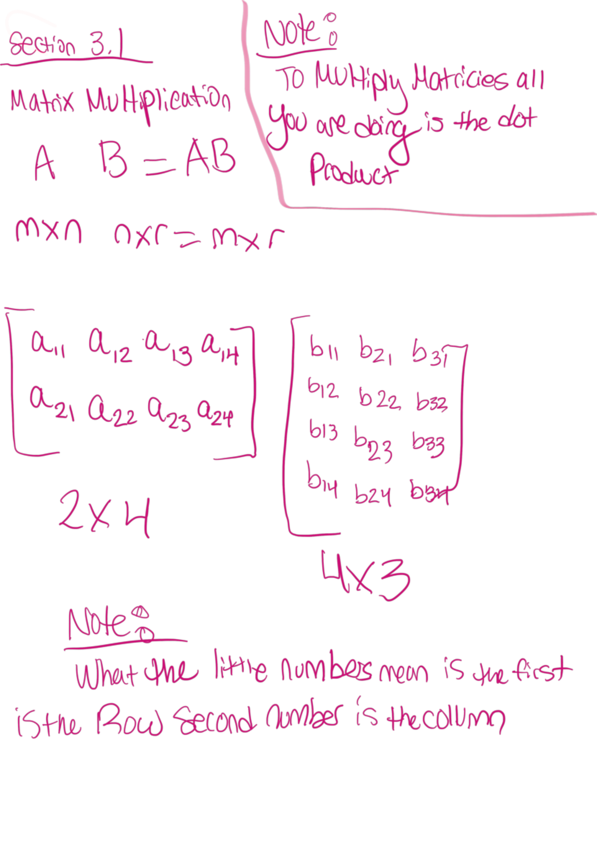 Section 3.1-3.3 lecture March 7th - MATH 2101 - Studocu