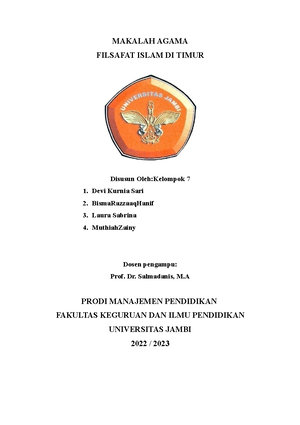 Makalah Sejarah Filsafat Barat Klasik, Abad Pertengahan Dan Modern - 1 ...