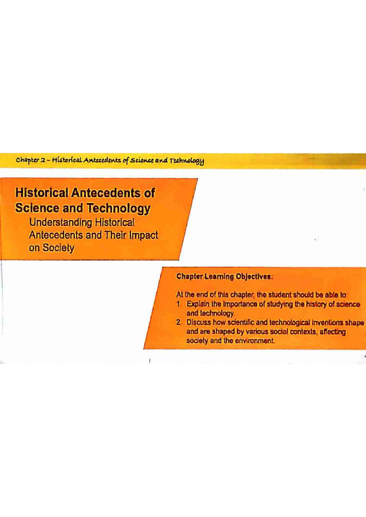 Document 14 1 - Bio kids - chapter 2 Historical Antecedents of Science ...