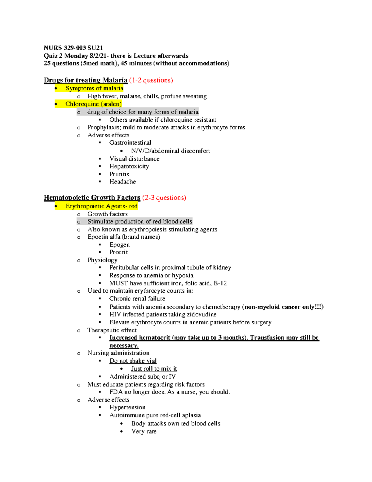 module 2 case study quiz nurs 5334