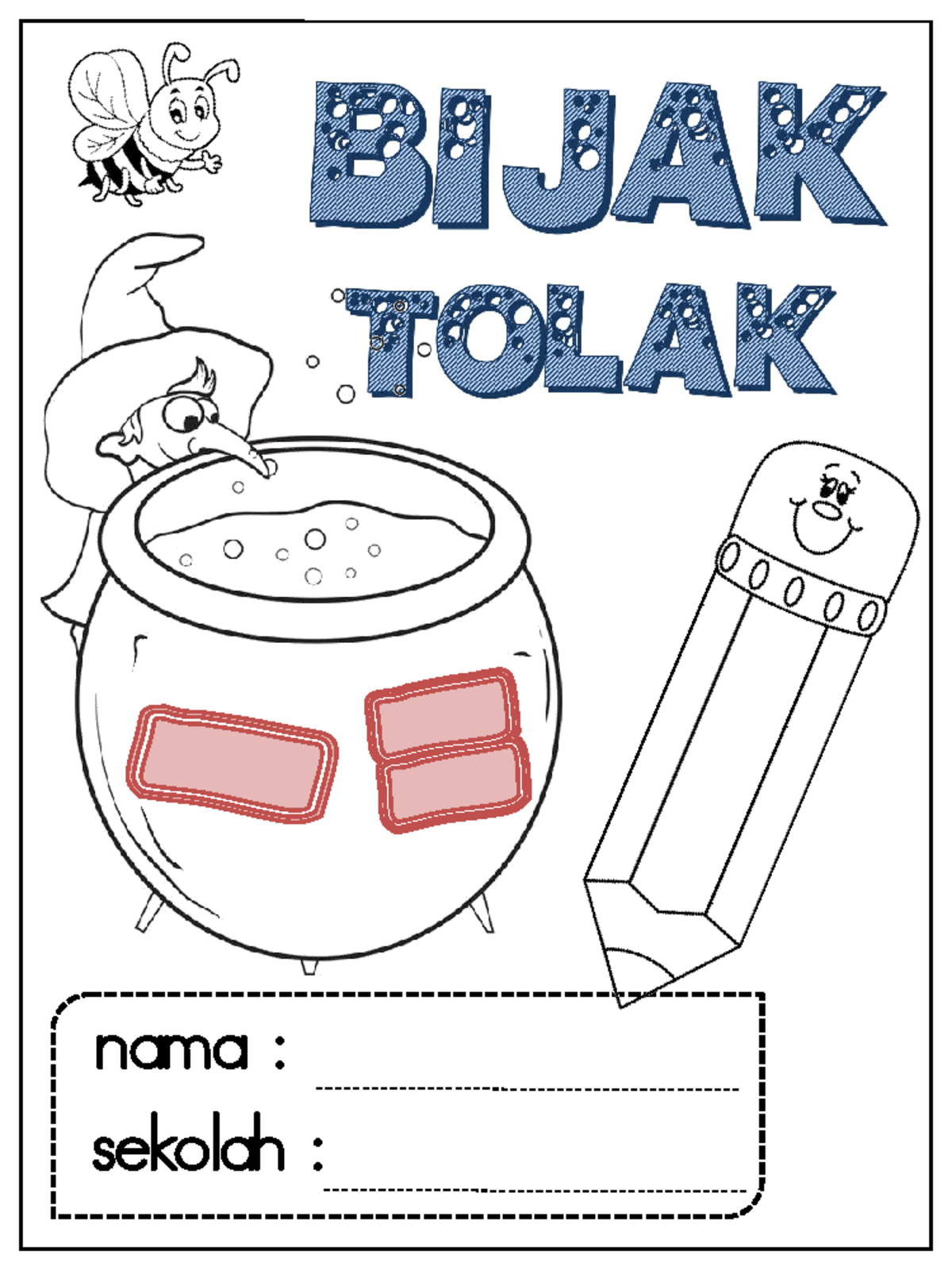 Bijak Tolak - course workcourse - nama : sekolah : Kira dan bulatkan ...