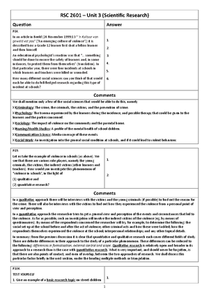 Exam 2015, questions and answers - RSC2601 May:14 11 1. 4 4 4 4 5 3 4 2 ...