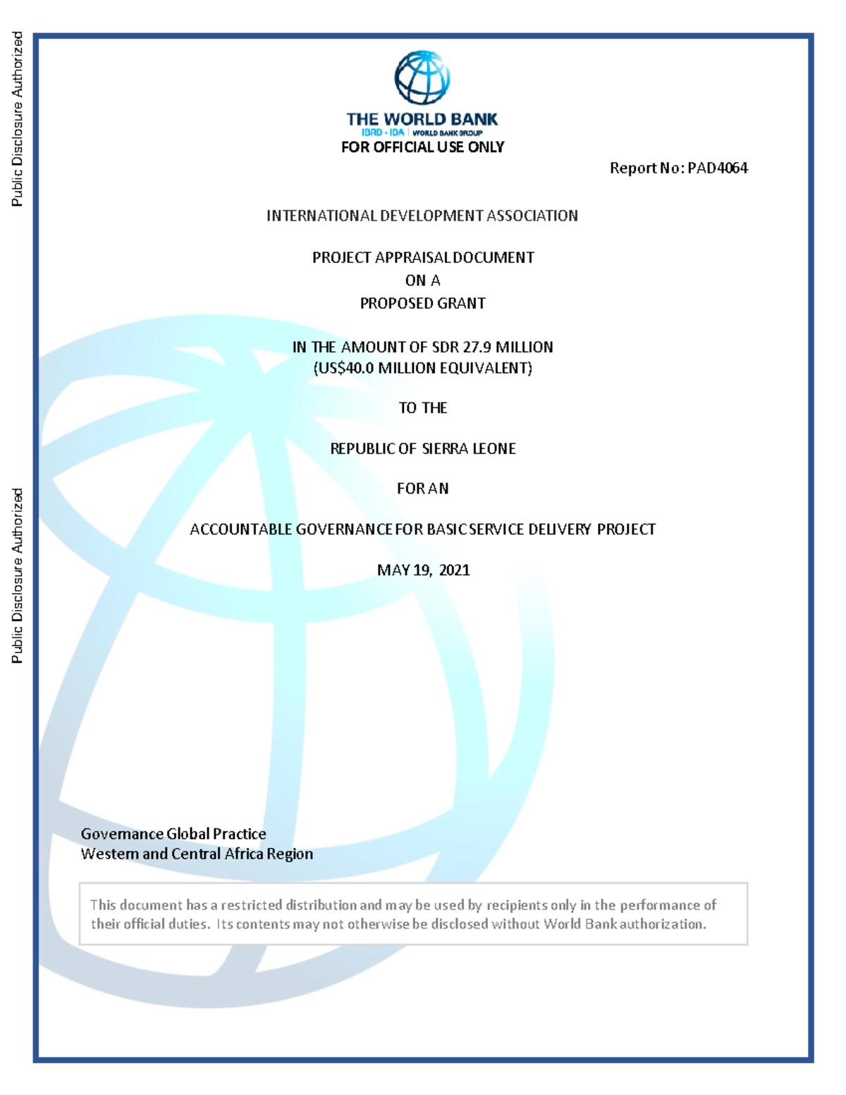 PAD Sierra-Leone-Accountable-Governance-for-Basic-Service-Delivery ...