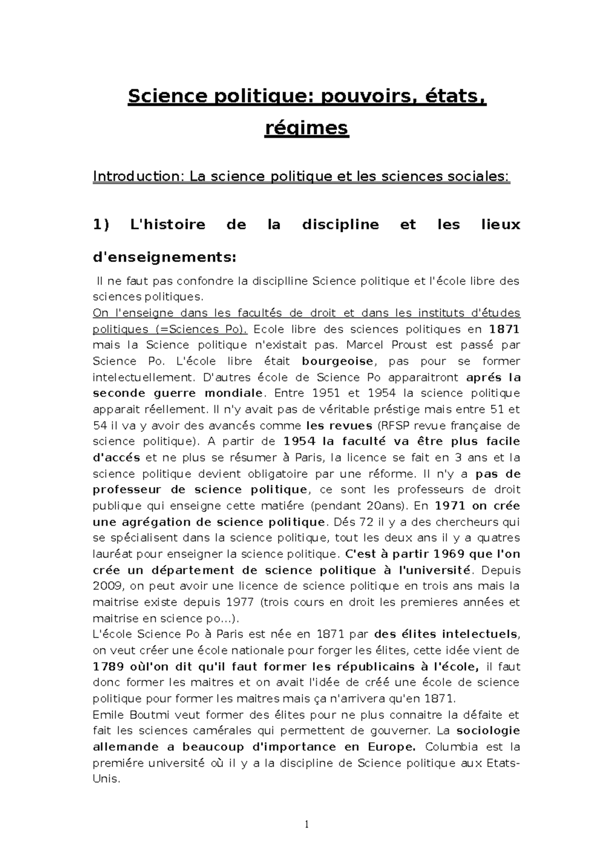 dissertation science politique exemple pdf