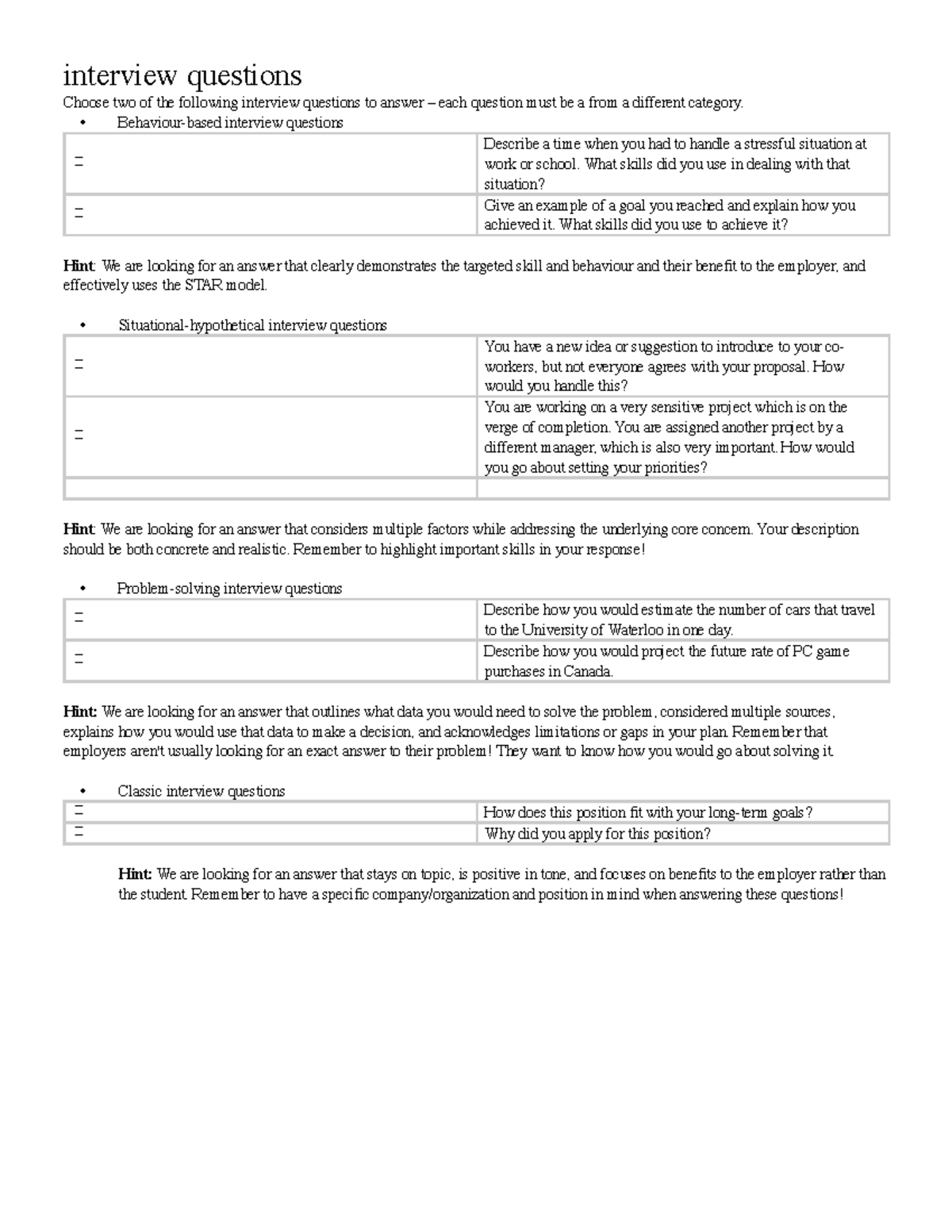 Interview-questions - practice these questions - interview questions ...