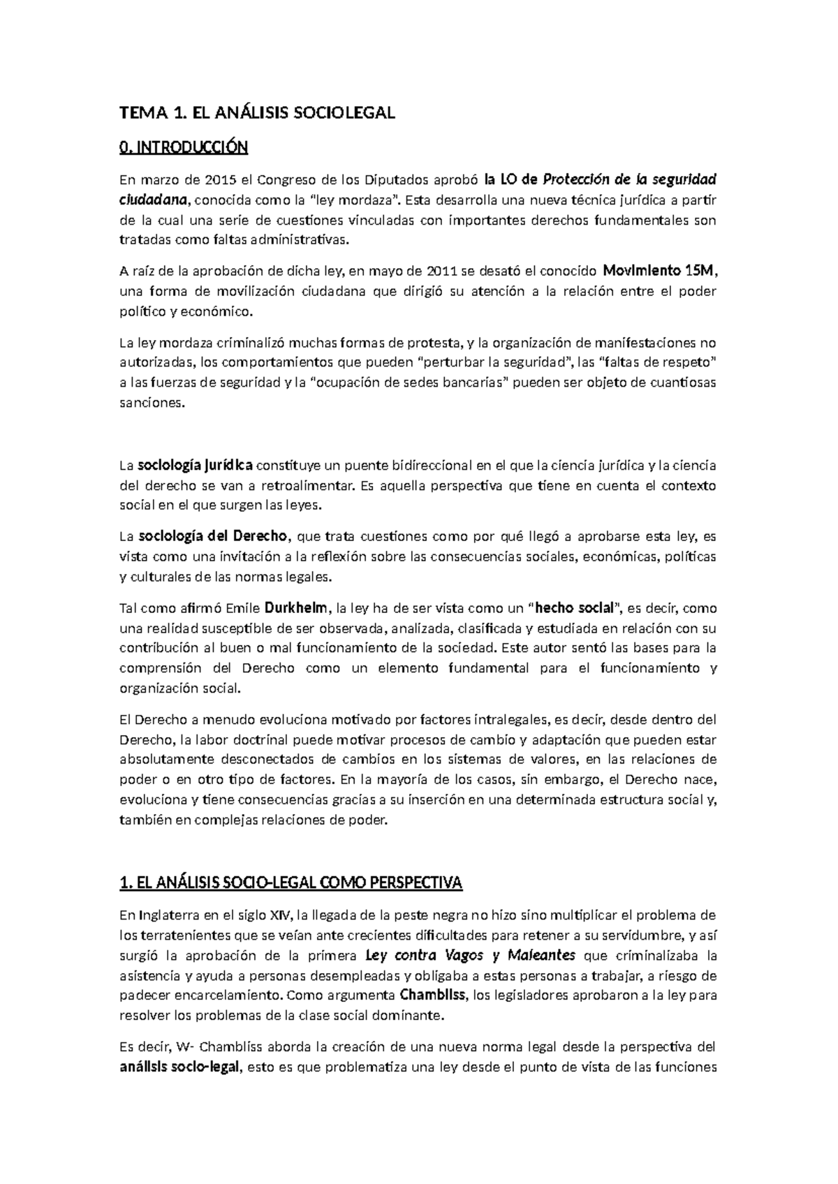 Tema 1 - Apuntes muy completos y tomados a mano en clase, con un ...