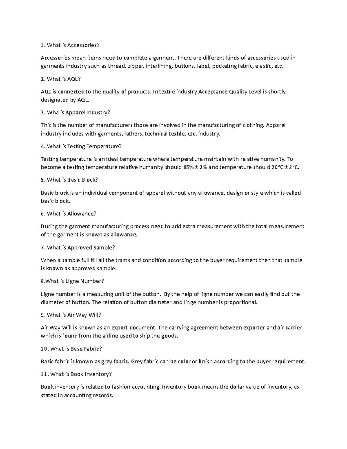 ExamExam, merchandising viva questions and answers What is