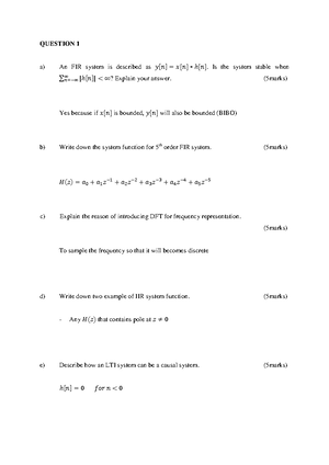 Final Examination Semester I Session 1112_Digital Signal Processing ...