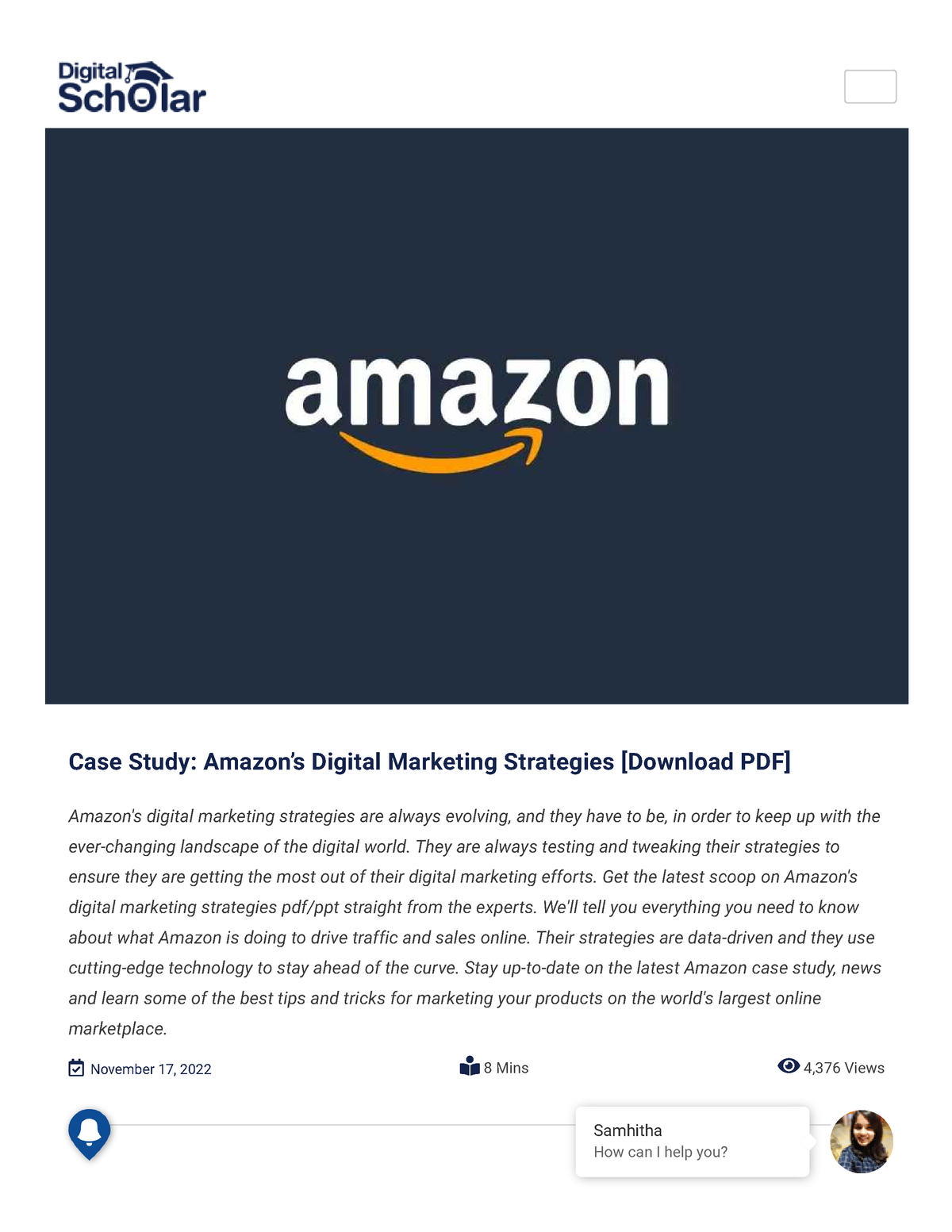 amazon case study pdf 2021