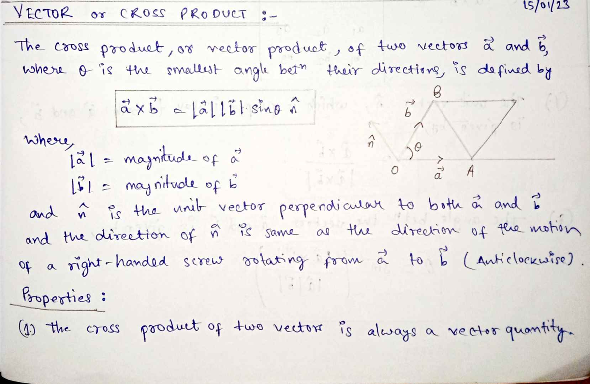 Vector Analysis Part 2 - Class Notes - Computer Science And Engineering ...