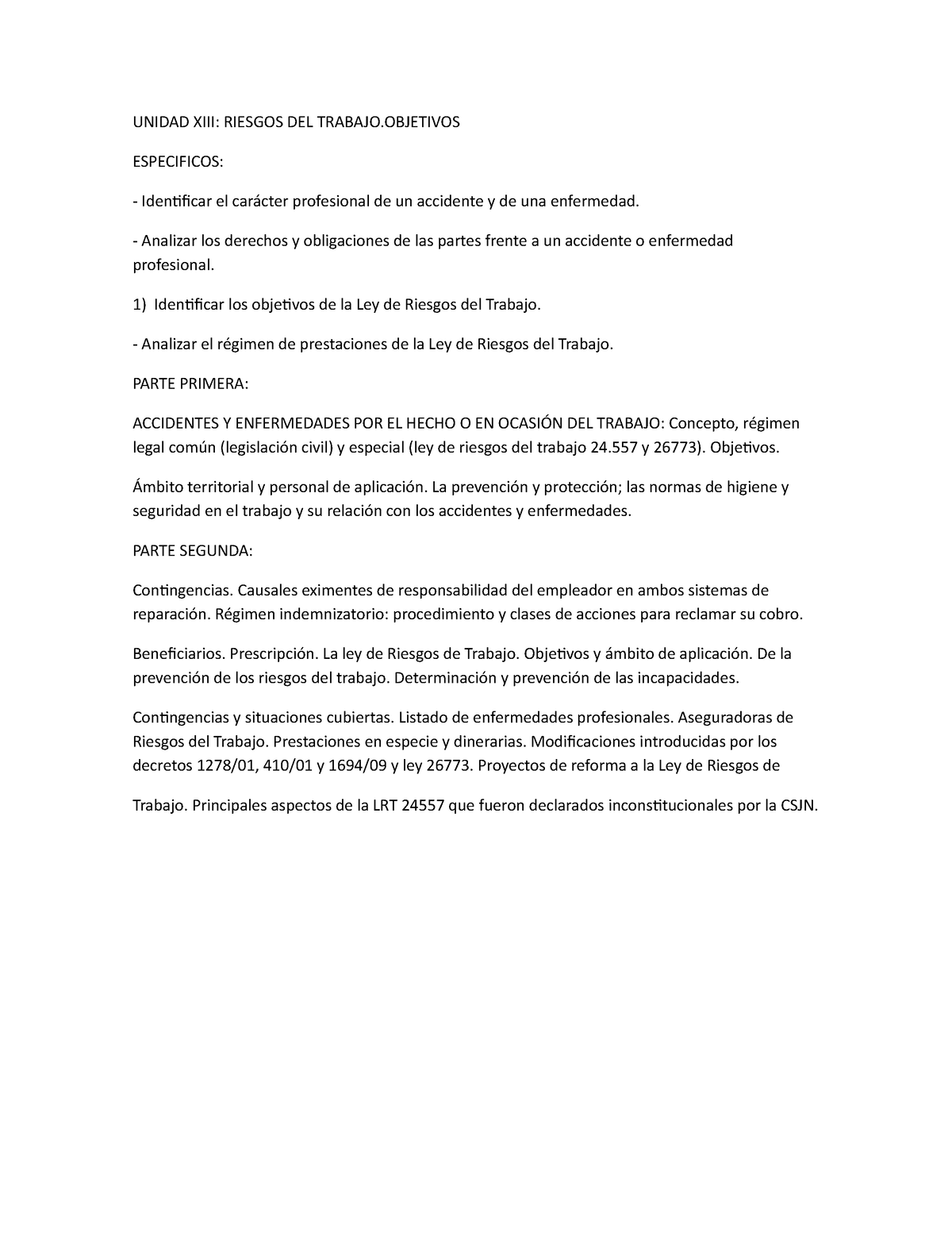 Riesgo De Trabajo Resumen Unidad Xiii Riesgos Del Trabajo Especificos Identificar El 9304